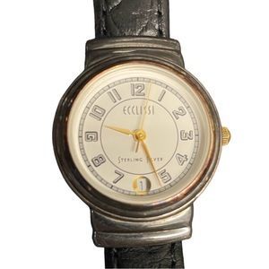 VINTAGE ECCLISSI STERLING SILVER WATCH